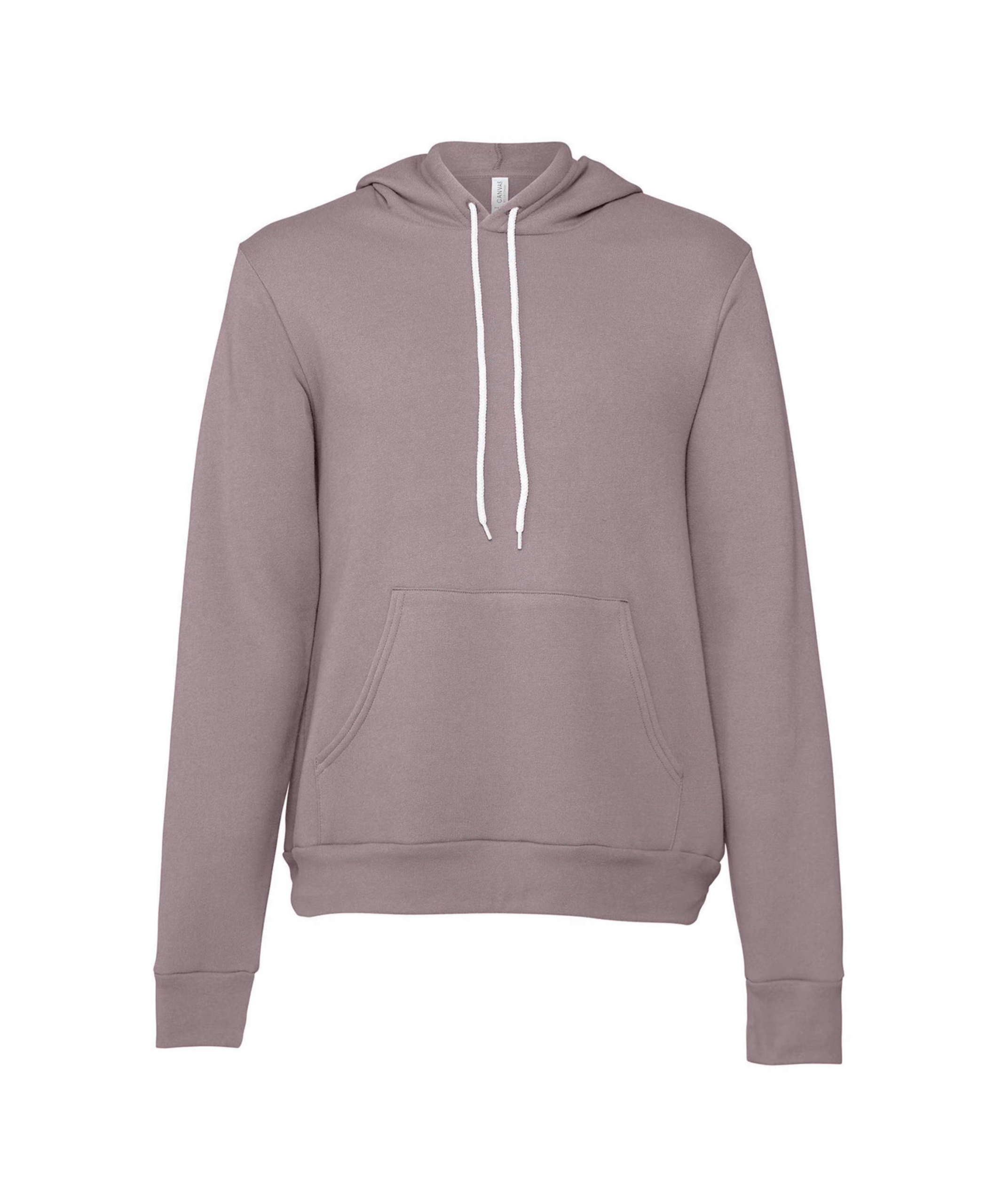 Mauve Polycotton Hoodie