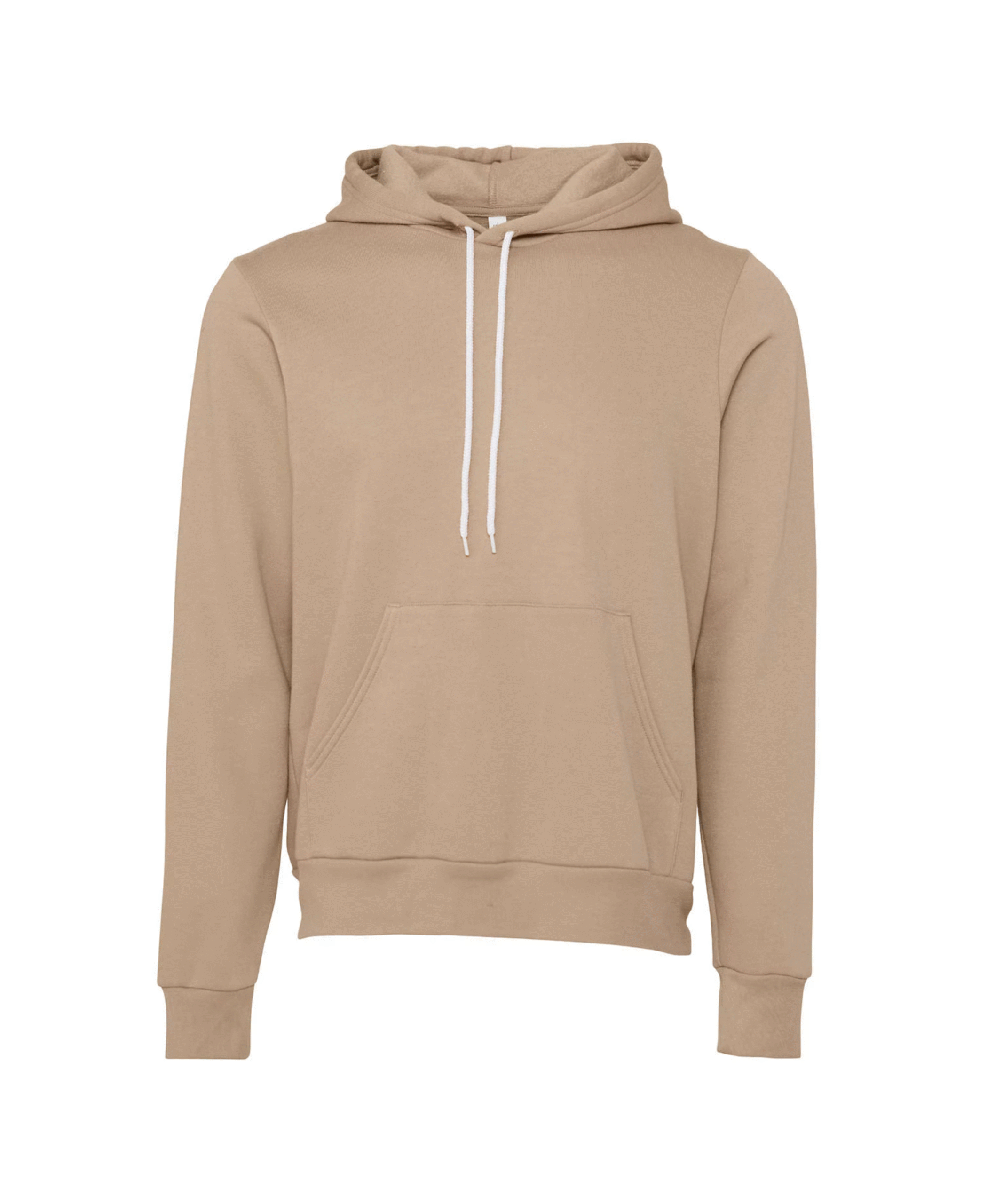 Sand Polycotton Hoodie
